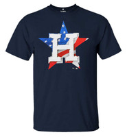 Fanatics Mens MLB Houston Astros BannerWave Tee T-Shirt Short Sleeve Baseball