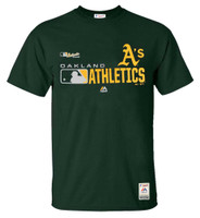 Majestic Mens MLB Oakland Athletics Distinction Tee T-Shirt S/S Baseball CA