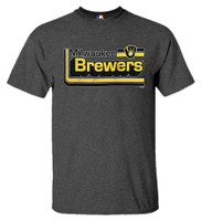 Fanatics Mens MLB Milwaukee Brewers Home Stretch Tee T-Shirt S/S Baseball MO
