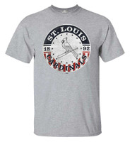 Fanatics Mens MLB St Louis Cardinals Star Classic Tee T-Shirt S/S Baseball MO