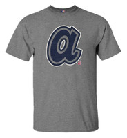 Fanatics Mens MLB Atlanta Braves Coop Primary Tee T-Shirt S/S Baseball Georgia