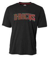 Fanatics Mens MLB Arizona Diamondbacks Taped Up Tee T-Shirt S/S Baseball