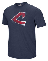 Fanatics Mens MLB Cleveland Indians Throwback Retro Tee T-Shirt S/S Baseball