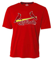 Fanatics Mens MLB St Louis Cardinals Taped Up Tee T-Shirt Short Sleeve Baseball