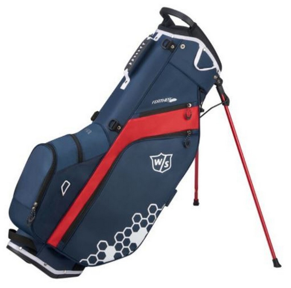 Wilson staff feather carry bag 9.5型 Wilson Staff Feather Stand Bag – Golf HQ