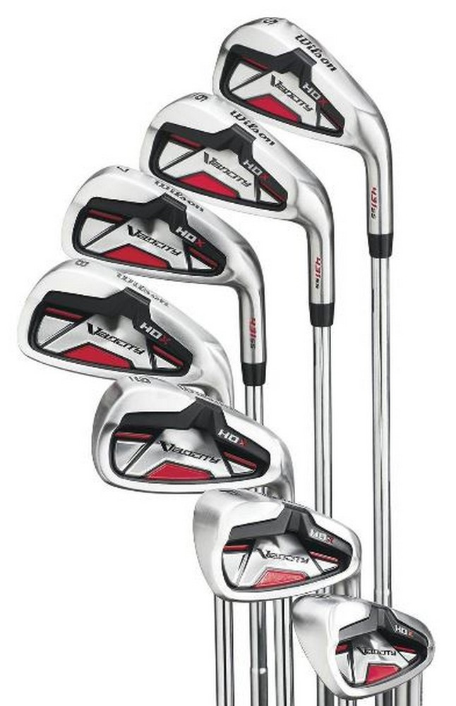 Wilson Men's Velocity HDX Golf Clubs Iron Combo Set 5-PW+SW Irons