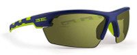 Epoch Eyewear Link Sport Sunglasses - Blue/Lime Green Frame & Green Lenses
