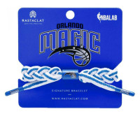 Rastaclat Basketball Orlando Magic Away Braided Bracelet - White & Blue