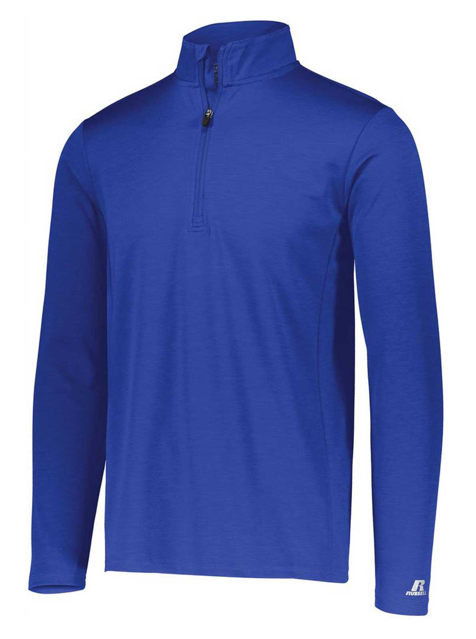 Russell Athletic Men's DriPower Lightweight 1/4Zip Pullover Heather