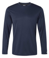 Russell Athletic Men's Dri-Power Performance Long Sleeve Shirt - Navy Blue