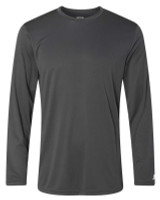 Russell Athletic Men's Dri-Power Performance Long Sleeve Shirt - Stealth Gray