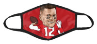 Shinesty NFL Players Association Tom Brady Reusable Protective Face Mask
