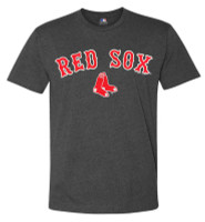 Fanatics Men's MLB Boston Red Sox Bigger Series Sweep Short Sleeve T-Shirt, Gray