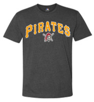Fanatics Men's MLB Pittsburgh Pirates Bigger Series Sweep Short Sleeve Tee, Gray