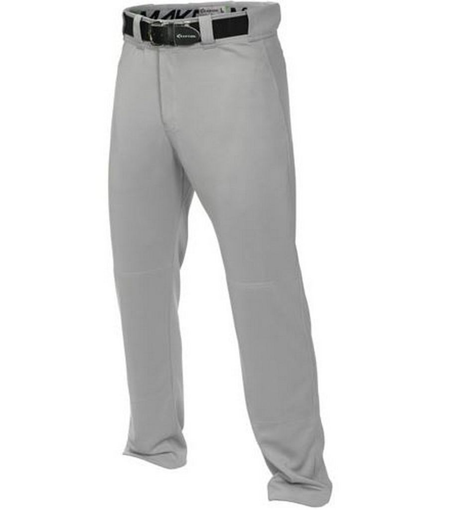 Easton Men's MAKO 2 Baseball Softball Pants Reinforced Knees, Grey. A167100GY Sports Diamond