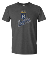 Fanatics Men's MLB Kansas City Royals Coop Crew Short Sleeve Crew Neck T-Shirt