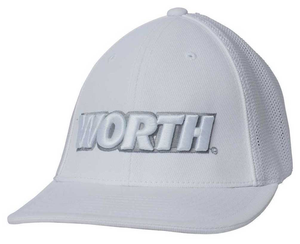 Worth 3D Embroidered Adult Mesh Baseball/Softball Trucker Hat. WTRUCK