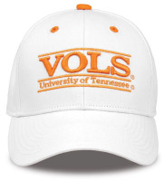 The Game University of Tennessee Volunteers 'Vols' Bar Adjustable Cap - White