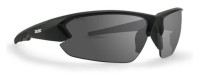 Epoch Eyewear Midway Sport Sunglasses – Black Polycarbonate Frame & Smoke Lenses
