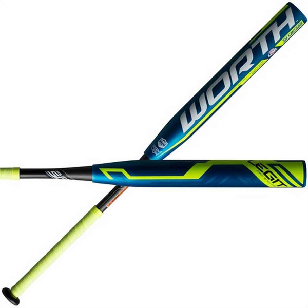 Worth Resmondo Legit HD52 Maxload ASA Slowpitch Softball Bat, Blue ...