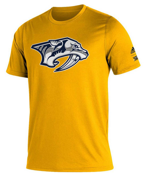 Adidas Men's NHL Nashville Predators Reverse Retro Creator Short Sleeve ...