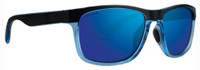 Epoch Eyewear Epoch Delta 2.0 Sporty Sunglasses Golf Polarized Black-Blue Mirror