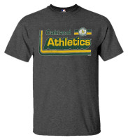 Fanatics Men's MLB Oakland Athletics Home Stretch Short Sleeve Crew Neck T-Shirt