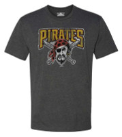 Fanatics Men's MLB Pittsburgh Pirates Coop Crew Short Sleeve Crew Neck T-Shirt