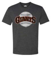 Fanatics Men's MLB San Francisco Giants Coop Crew Short Sleeve Crew Neck T-Shirt
