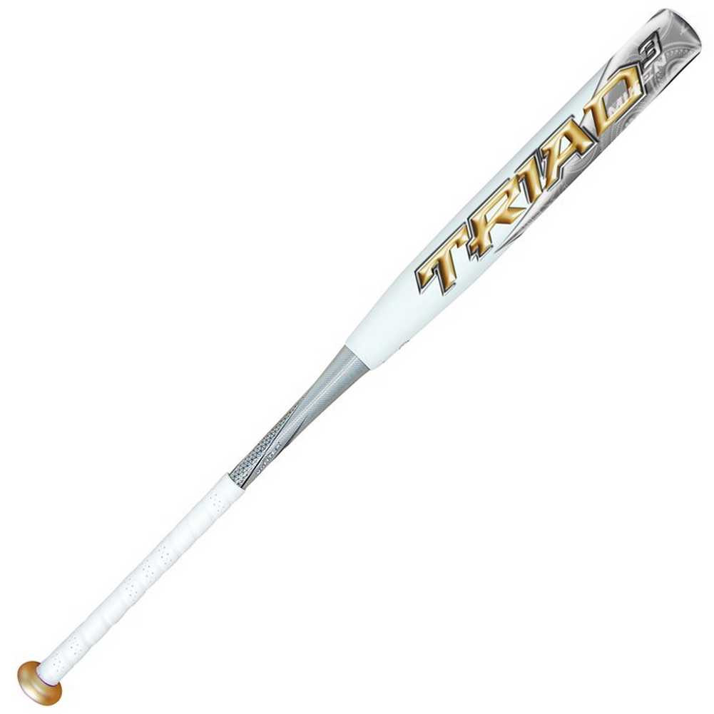 Miken 2013 Triad 3 TwoPiece Composite Fastpitch Softball Bat White