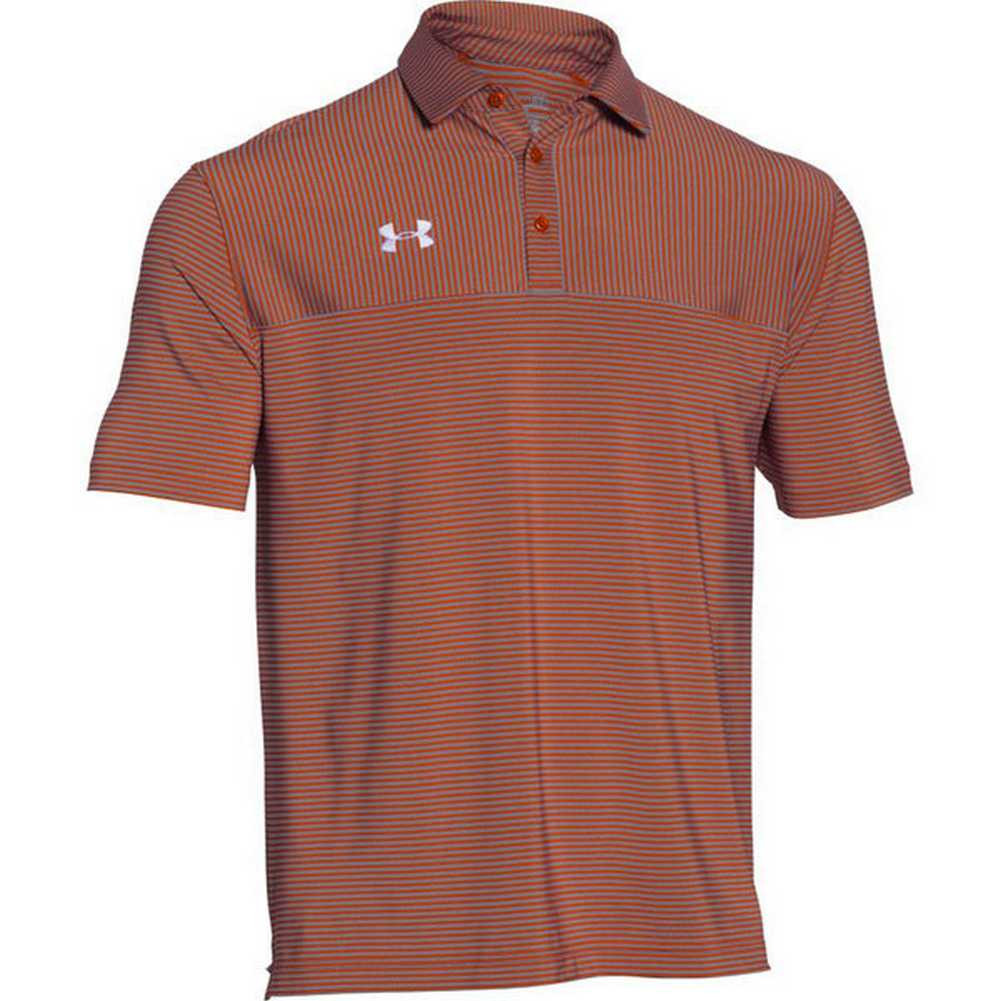 Under Armour Men's Clubhouse Striped Polo Golf Shirt, Assorted