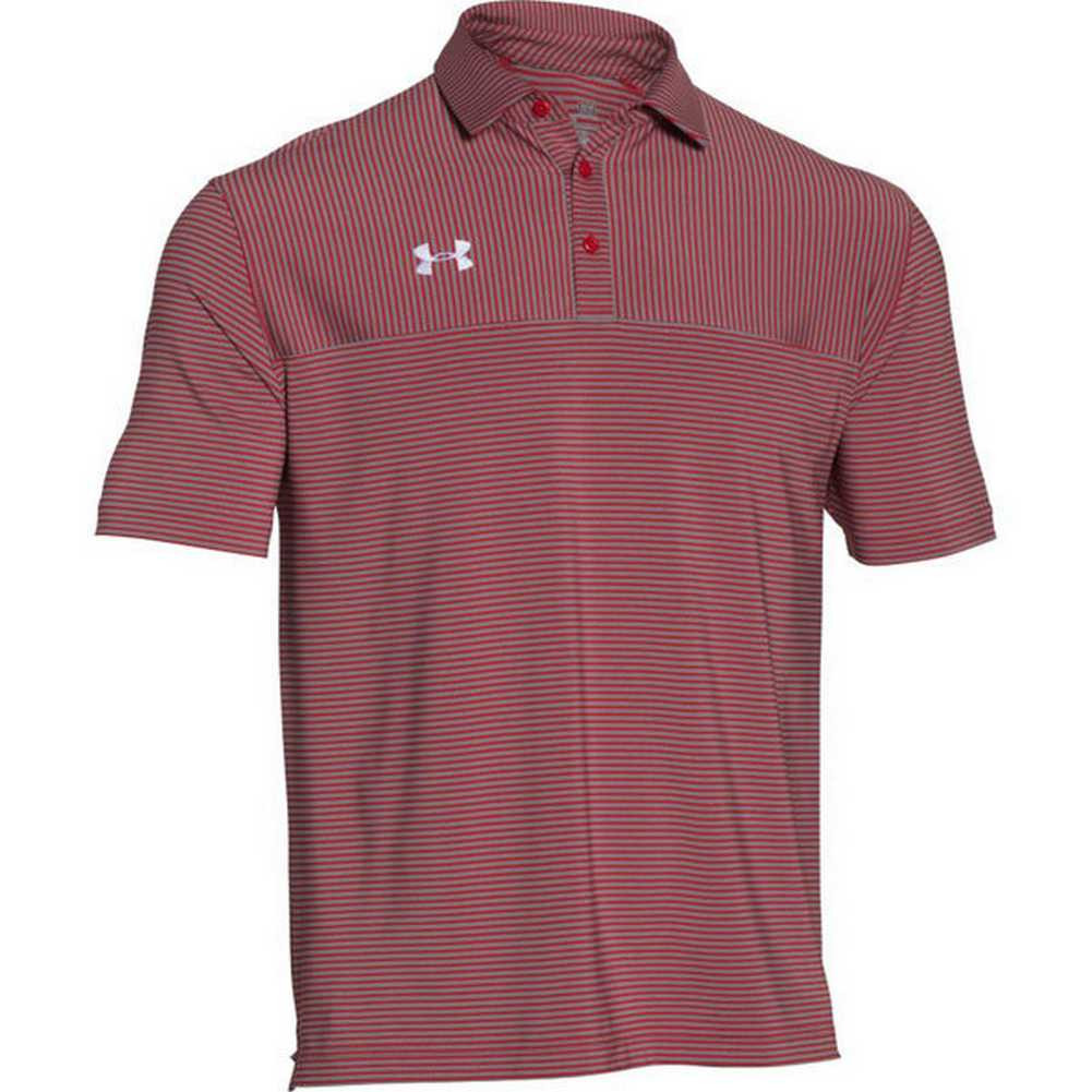 CLUBHAUS SOPHNET. × CLUBHAUS S/S Polo Under Armour Men's Clubhouse Striped Polo Golf Shirt, Assorted
