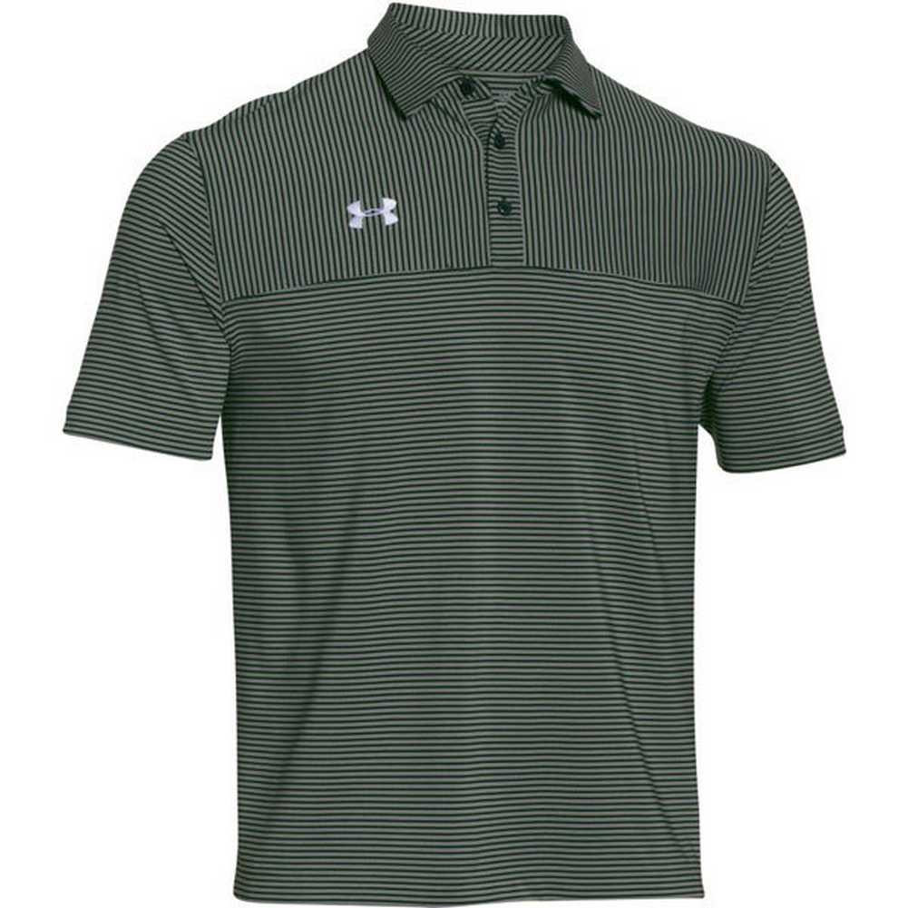 Under Armour Men's Clubhouse Striped Polo Golf Shirt, Assorted Colors