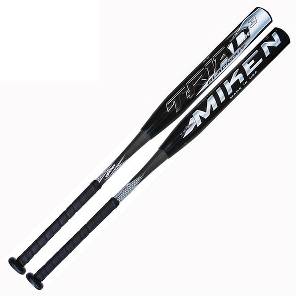 Miken TRIAD?? Blackout SSUSA Senior Slowpitch Softball Bat SSBTRI