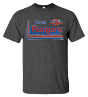 Fanatics Men's MLB Texas Rangers Home Stretch Short Sleeve Crew Neck T-Shirt