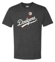 Fanatics Men's MLB Los Angeles Dodgers Coop Crew Short Sleeve Crew Neck T-Shirt