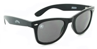 Optic Nerve Houston Astros Ribbie Sunglasses – Black Frame With Black Lenses