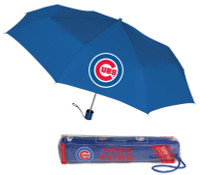 Storm Duds Chicago Cubs Super Mini 42 inch Coverage Telescoping Folding Umbrella