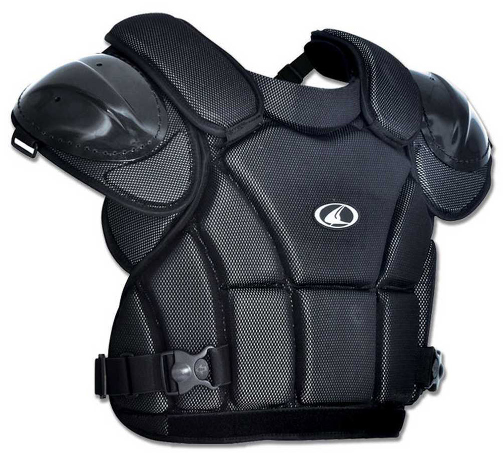 Champro ProPlus Umpire Chest Protector TriDri Baseball Softball Black