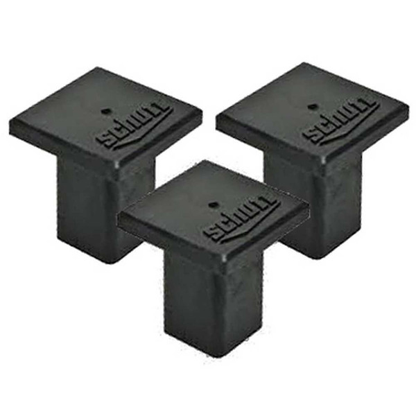 Schutt Sports Baseball Base Rubber Square Anchor Plugs Set of 3