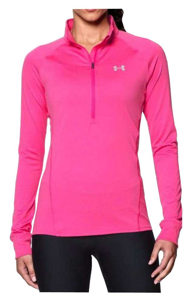 Under Armour Women's Tech 1/2 Zip Long Sleeve Shirt 1263101 Sports