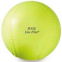 JUGS LITE Flite 12-Inch Fastpitch Softball 1 dozen, Game Ball Yellow B5005