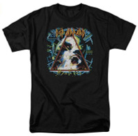 Men's Def Leppard Hysteria Short Sleeve Crew Neck Graphic T-Shirt – Black