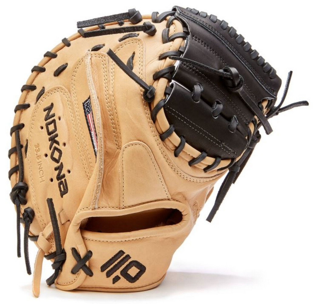 Nokona SKN Series Baseball Catchers Mitt Closed Web Bison