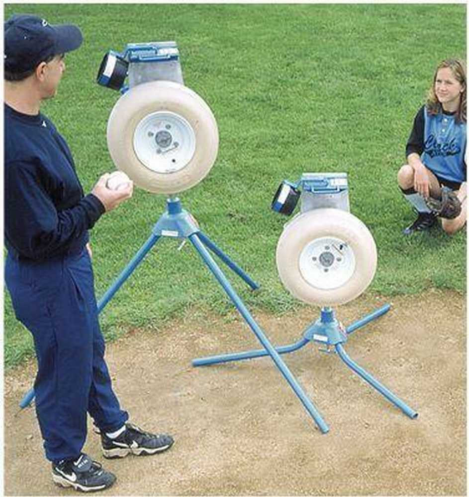 JUGS Junior Baseball Pitching Machine, 360 SwivelDesign Base. M1400