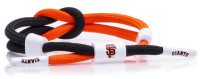 Rastaclat Baseball San Francisco Giants Outfield Knotted Bracelet - Black/Orange