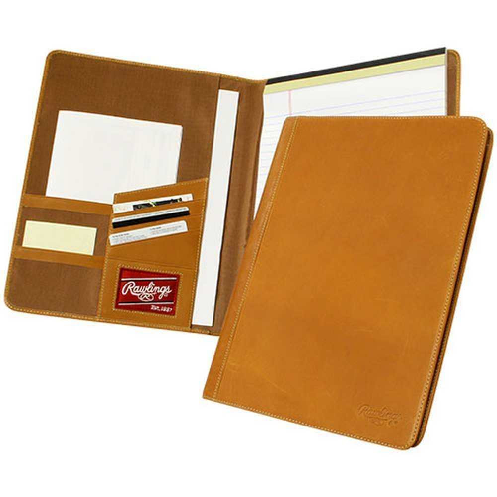 Rawlings Premium Heart of the Hide Leather Padfolio Notepad HOHPFT
