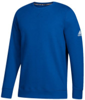 Adidas Men's Essential Fleece Pullover Crew Neck Sweatshirt – Collegiate Royal