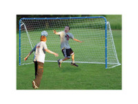 EZGoal Multi-Sport 6 in 1 Tilting Goal/Backstop, Hockey, Baseball, Soccer 63071