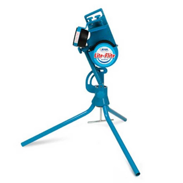 Jugs Lite Flite Portable Pitching Machine, Baseball Softball Blue
